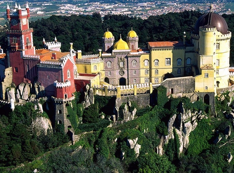 The Best Views of Pena Palace & Gardens in Sintra, Portugal