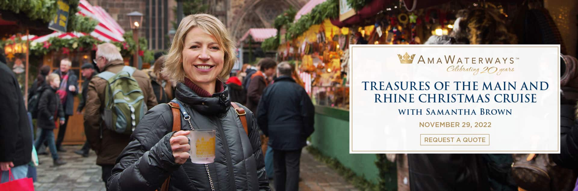 samantha brown christmas market cruise