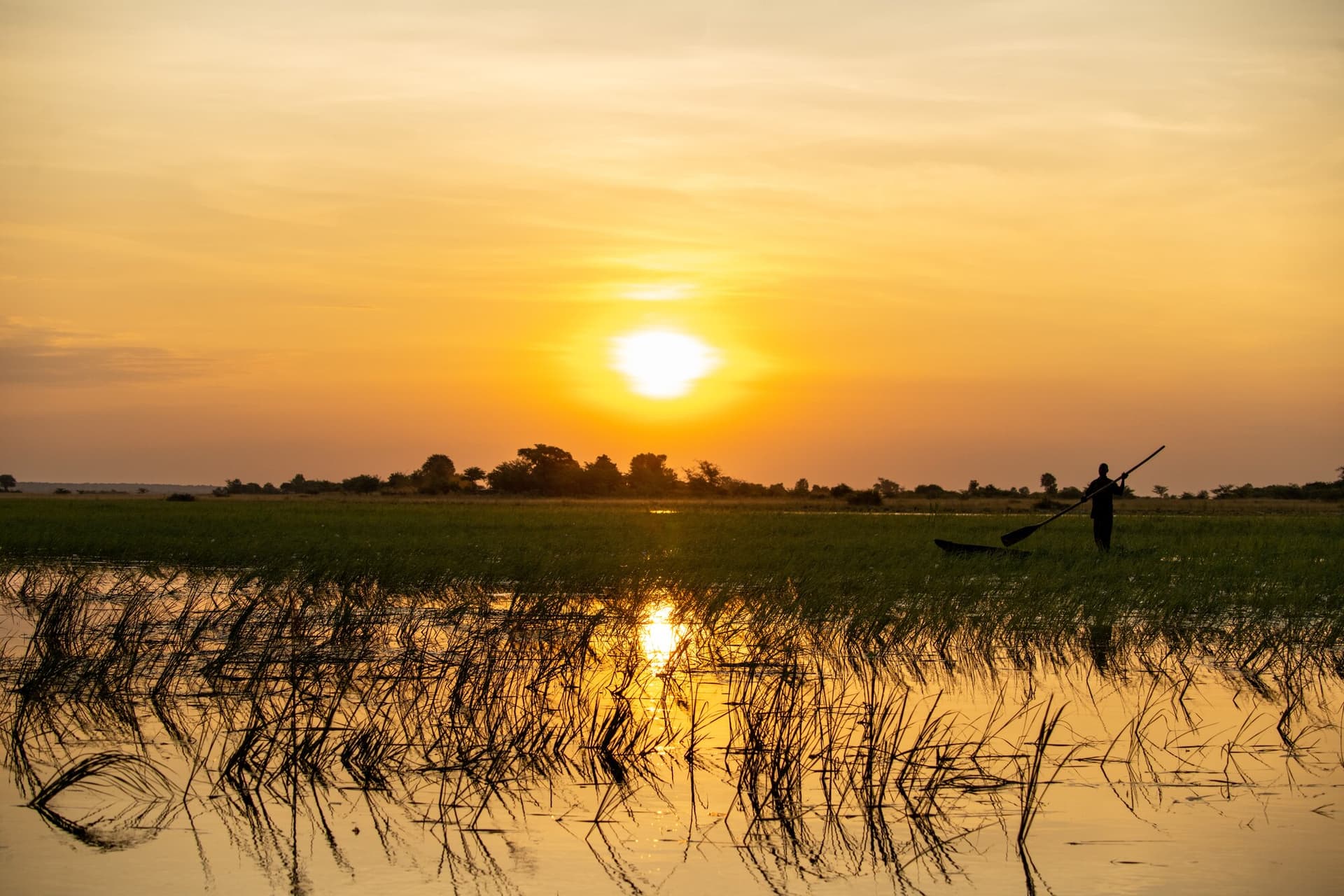 Sunsets in Africa