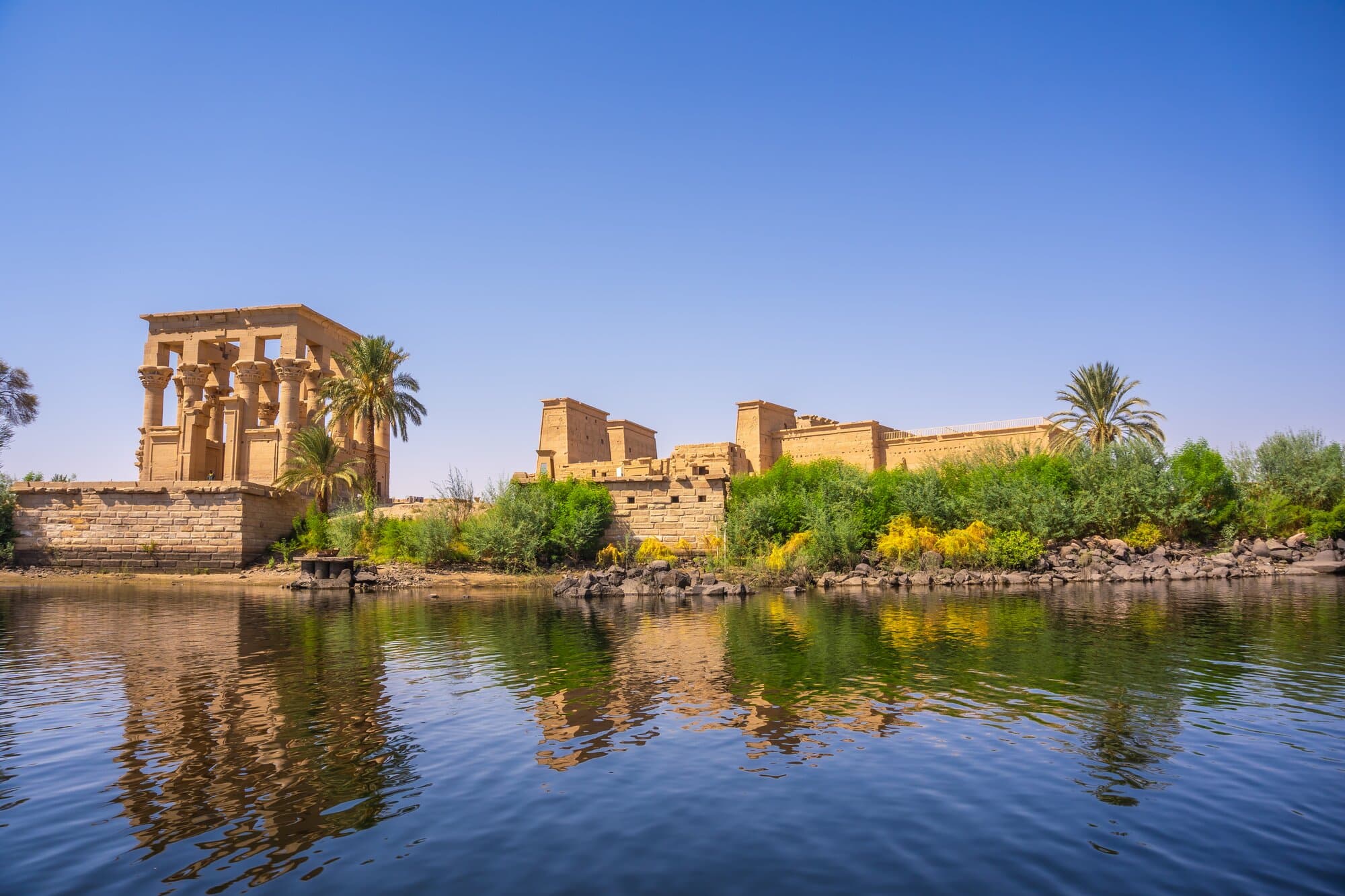 View of Aswan from the Nile
