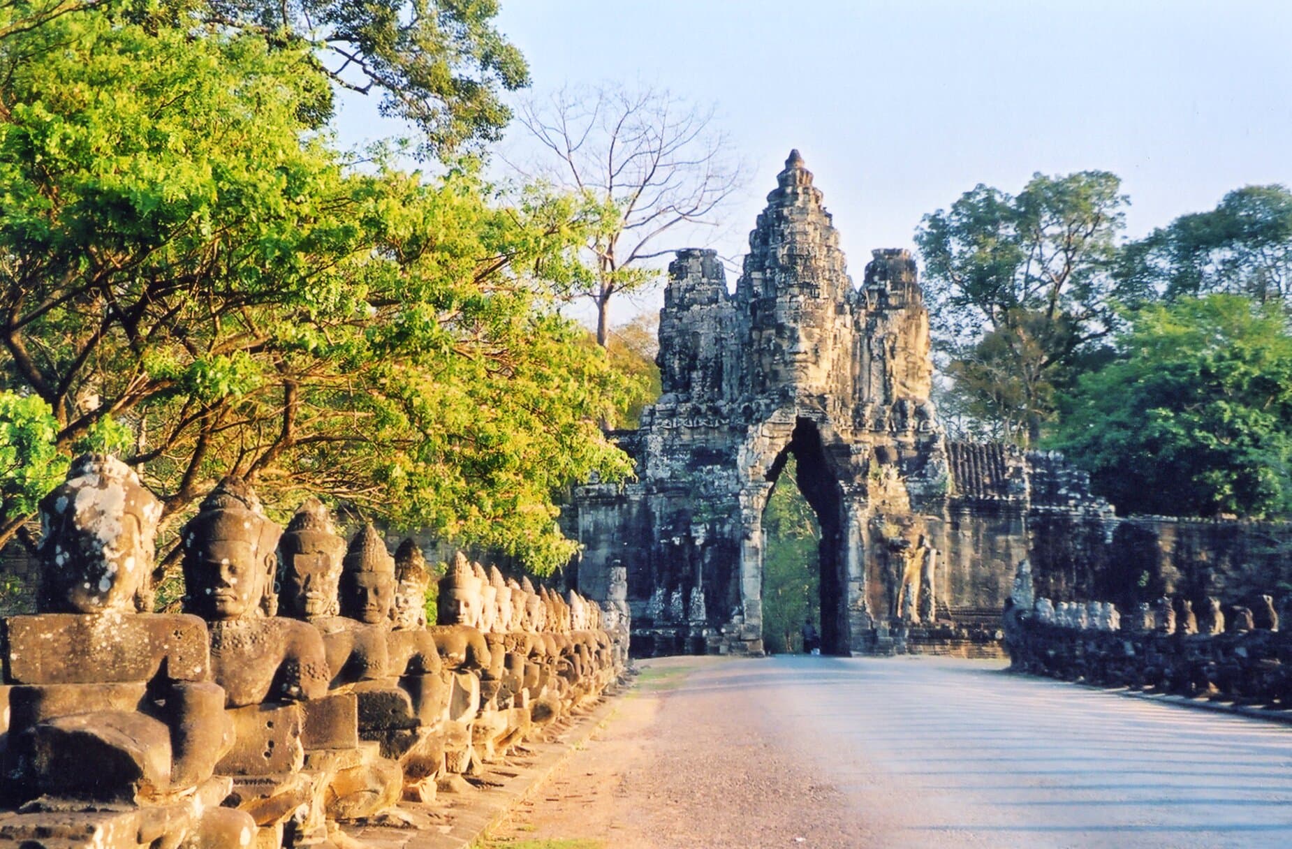 Angkor Wat Gate in Siem Reap
